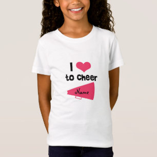 I love to Cheer - Cool Cheerleader Stuff T-Shirt