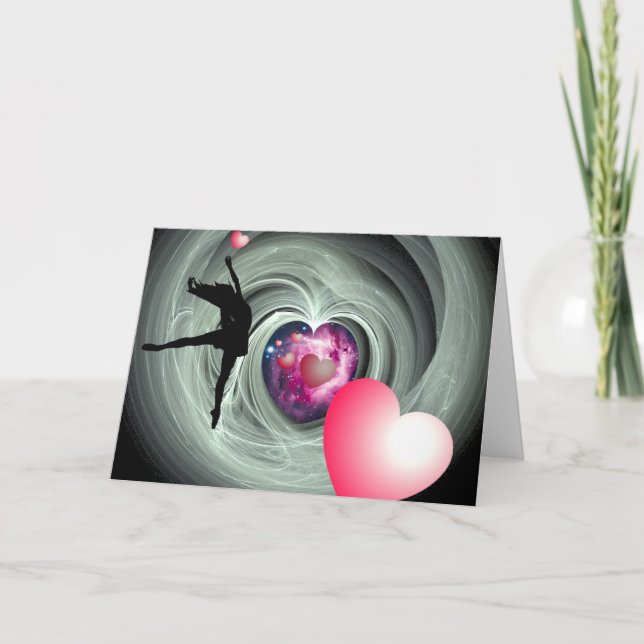 I Love To Dance! Holiday Card (Front)