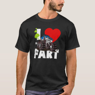 I Love To Fart Monster Truck Adults Kids Funny Far T-Shirt