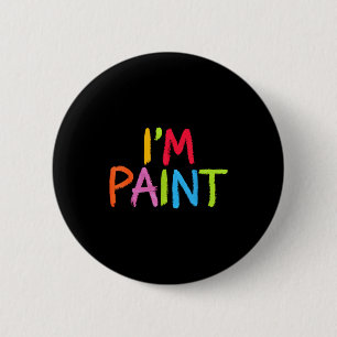 I Love To Finger Paint - I Heart To Finger Paint I 6 Cm Round Badge