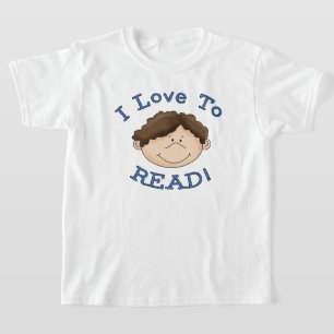 I Love to Read Boy T-Shirt