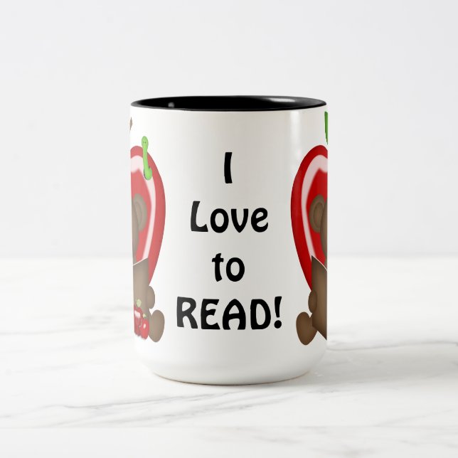 I Love To Read coffee mug (Center)