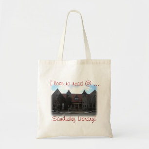 I love to read @ Sandusky Library Tote Bag