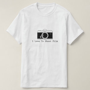 I Love To Shoot Film T-Shirt