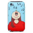 I Love to Sing iPhone 3 case