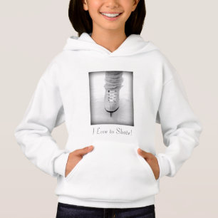 'I Love to Skate!' Hoodie Sweatshirt
