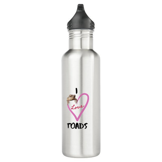 I love toads 710 ml water bottle (Right)