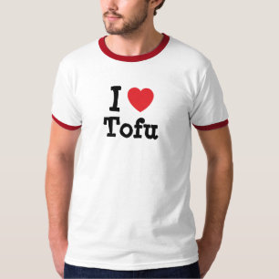 I love Tofu heart T-Shirt
