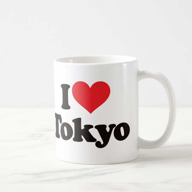 I Love Tokyo Coffee Mug (Right)