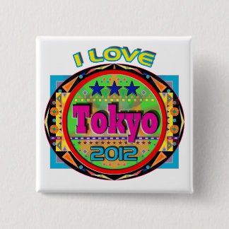 I LOVE Tokyo Emblem #1 2012 Button