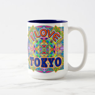 I LOVE TOKYO Happy Mug