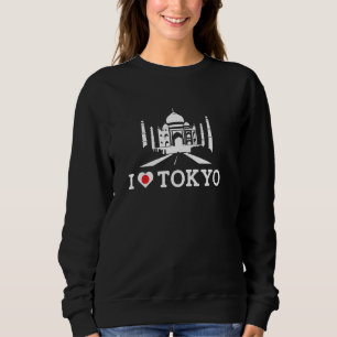 I Love Tokyo Indian Landmark Funny Gag Prank Joke  Sweatshirt