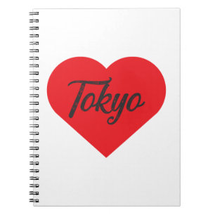 I Love Tokyo - Japan Notebook