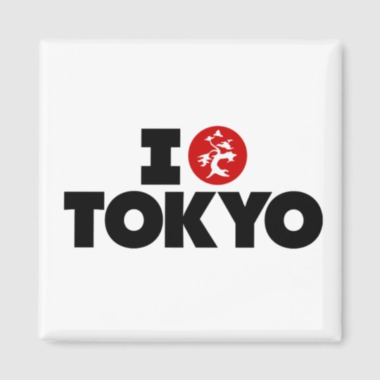 I Love Tokyo Magnet | Zazzle.co.uk