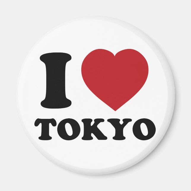 I Love Tokyo Magnet (Front)
