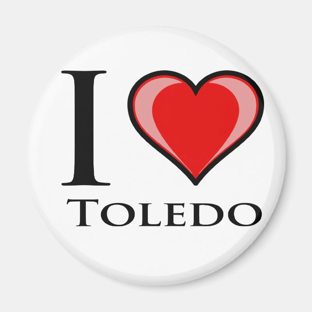 I Love Toledo Magnet (Front)
