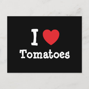 I love Tomatoes heart T-Shirt Postcard