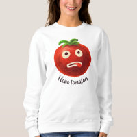 I Love Tomatoes Kawaii Funny Vegetable