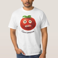 I Love Tomatoes Kawaii Funny Vegetable