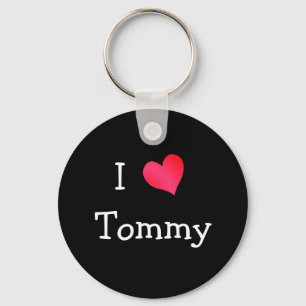 I Love Tommy Key Ring