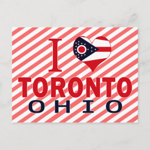 I love Toronto, Ohio Postcard