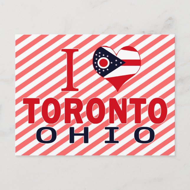 I love Toronto, Ohio Postcard (Front)