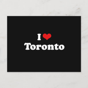 I LOVE TORONTO POSTCARD