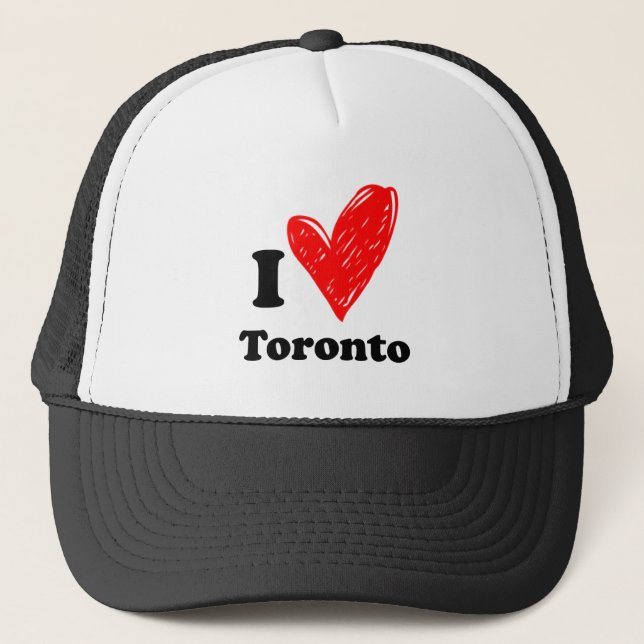 I love Toronto Trucker Hat (Front)