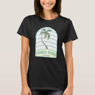 I Love Torrey Pines Beach California Palm Tree Ca T-Shirt