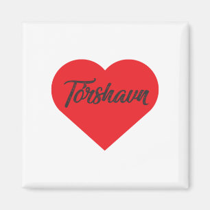 I Love Tórshavn - Faroe Islands Magnet