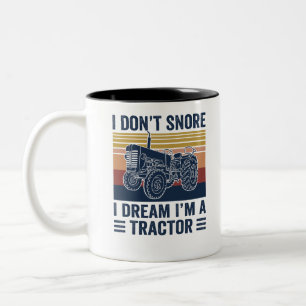 i love tractors T-shirt Two-Tone Coffee Mug