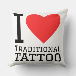 I love traditional tattoo cushion