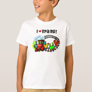 I Love Trains T-Shirt