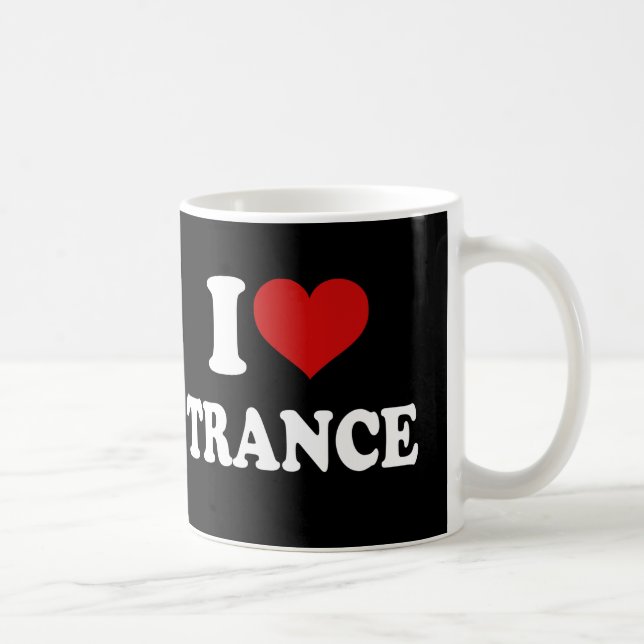 I Love Trance Coffee Mug (Right)