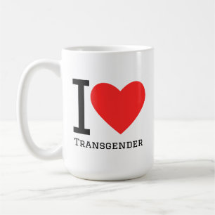 I love transgender coffee mug