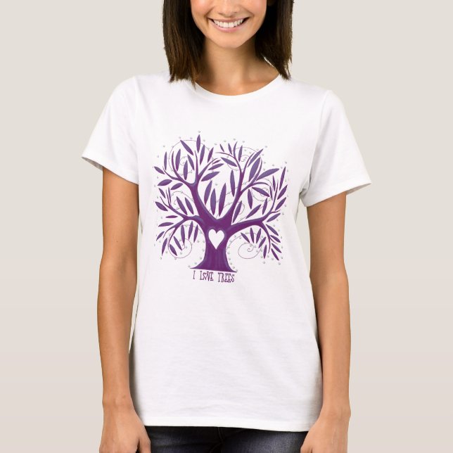 I love Trees T-Shirt (Front)