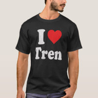 I Love Tren Distressed Retro Vintage Design_3