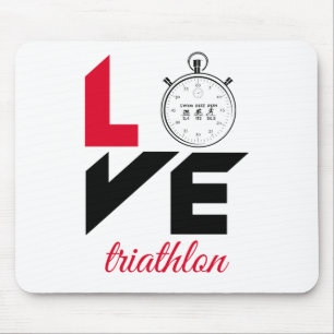 I love triathlon mouse mat