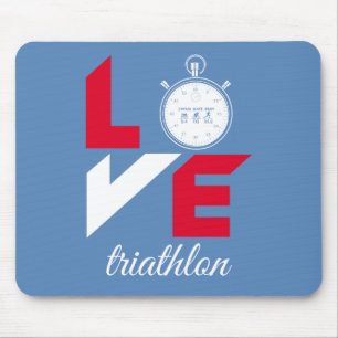 I love triathlon mouse mat