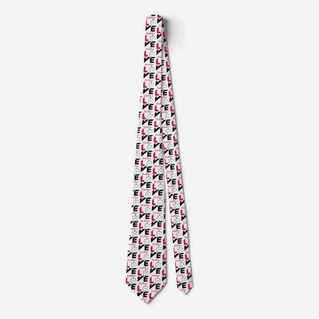 I love triathlon tie (Front)