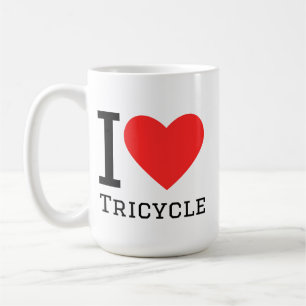 I love tricycle coffee mug