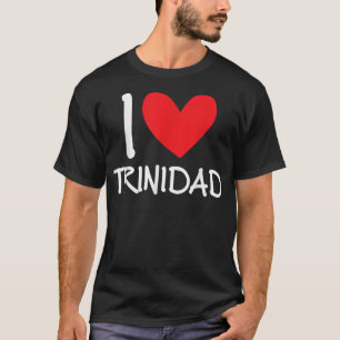 I Love Trinidad Name Heart Personalised Men Guy BF T-Shirt
