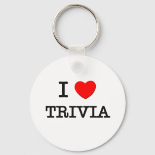 I Love Trivia Key Ring