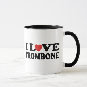 I Love Trombone Mug