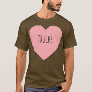 I Love Trucks 3 T-Shirt