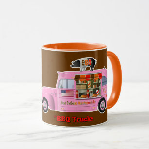I Love Trucks (BBQ trucks) Mug