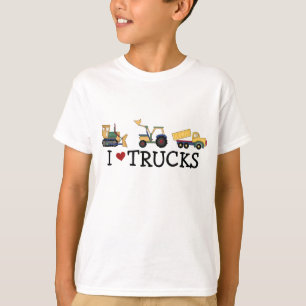 I Love Trucks T-shirts and Gifts