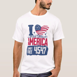 I Love Trump 4547 T-Shirt