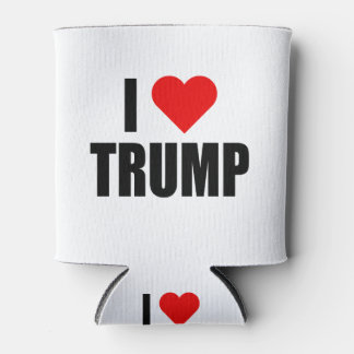 "I LOVE TRUMP" CAN COOLER