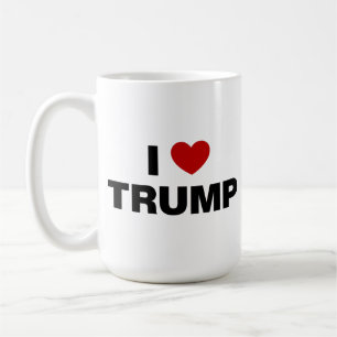 I Love Trump Coffee Mug